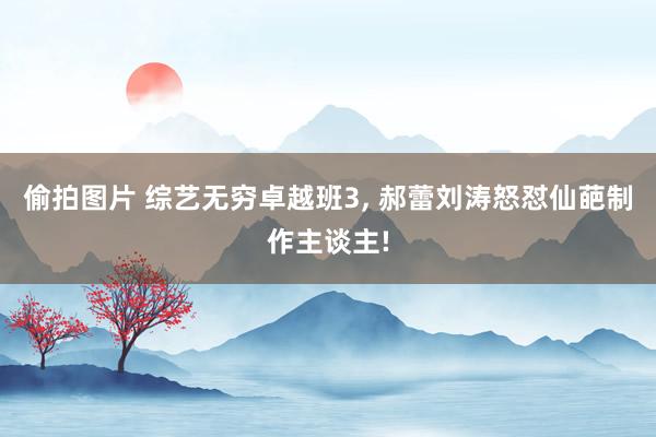 偷拍图片 综艺无穷卓越班3, 郝蕾刘涛怒怼仙葩制作主谈主!